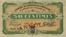 50 Centimes Annulé ALGÉRIE Constantine 1916 JP.140.07