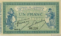 1 Franc Petit numéro ALGÉRIE Philippeville 1914 JP.142.07