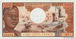 500 Francs TCHAD  1974 P.02a