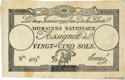 25 Sols FRANCE 1792 Ass.25a TTB