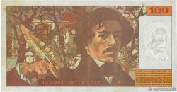 100 Francs DELACROIX 442-1 & 442-2 FRANCE 1994 F.69TER.01c TTB