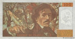 100 Francs DELACROIX imprimé en continu FRANCE 1991 F.69BIS.04a TB+