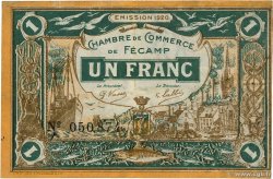 1 Franc FRANCE régionalisme et divers Fécamp 1920 JP.058.03 TTB