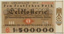 1500000 Reichsmark ALLEMAGNE Munich 1933  TTB+