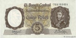 5 Pesos ARGENTINE 1960 P.275 NEUF