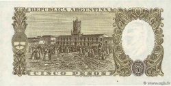 5 Pesos ARGENTINE 1960 P.275 NEUF