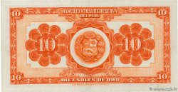 10 Soles PERú 1956 P.077 EBC+
