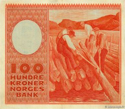 100 Kroner NORVÈGE  1957 P.33b EBC