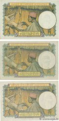 5 Francs Lot FRENCH WEST AFRICA  1938 P.21, P.25 et P.26 fST
