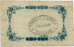 2 Francs FRENCH GUIANA  1940 P.11Cb MB