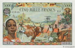 5000 Francs REPUBBLICA CENTRAFRICANA  1980 P.11 AU