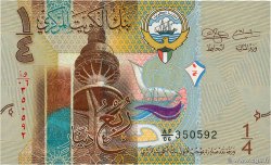 1/4 Dinar KOWEIT 2014 P.29a NEUF