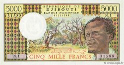 5000 Francs DJIBOUTI  1979 P.38a UNC-