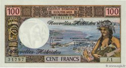 100 Francs NEUE HEBRIDEN  1975 P.18c ST