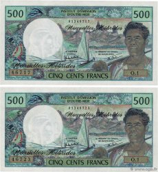 500 Francs Lot NOUVELLES HÉBRIDES  1980 P.19c pr.NEUF