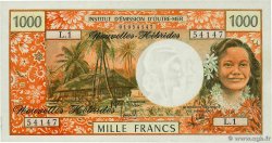 1000 Francs NOUVELLES HÉBRIDES  1975 P.20b NEUF