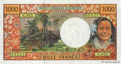 1000 Francs FRENCH PACIFIC TERRITORIES  1995 P.02a SC+
