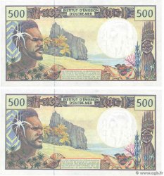500 Francs Consécutifs POLYNESIA, FRENCH OVERSEAS TERRITORIES  2000 P.01e UNC