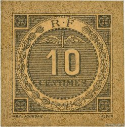 10 Centimes ALGÉRIE Bougie, Setif 1916 JP.139.10