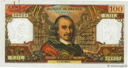 100 Francs CORNEILLE FRANCE 1965 F.65.09 SUP