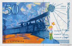 50 Francs SAINT-EXUPÉRY modifié FRANCE 1994 F.73.01d pr.NEUF