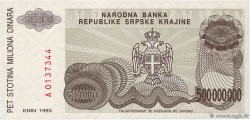500 000 000 Dinara CROATIE  1993 P.R26a NEUF