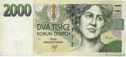 2000 Korun RÉPUBLIQUE TCHÈQUE 1999 P.22 TTB