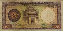 500 Dong VIET NAM SUD 1964 P.22a B+