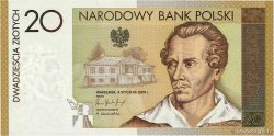 20 Zlotych Commémoratif POLOGNE 2009 P.180 NEUF