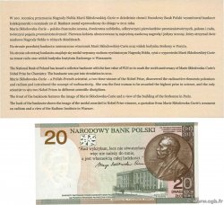 20 Zlotych Set de présentation POLAND 2011 P.182 UNC