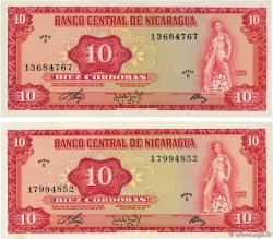 10 Cordobas Lot NICARAGUA 1972 P.123 pr.NEUF