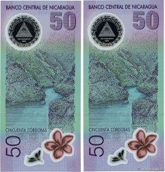 50 Cordobas Consécutifs NICARAGUA 2011 P.207 NEUF