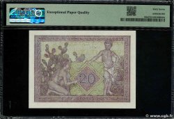 20 Francs Numéro spécial ALGERIA  1945 P.092b UNC