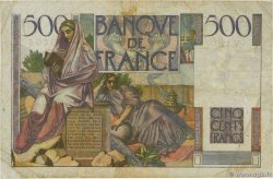 500 Francs CHATEAUBRIAND FRANCE 1953 F.34.11 TB