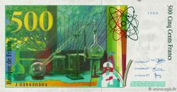 500 Francs PIERRE ET MARIE CURIE FRANCE 1998 F.76.04 TTB+