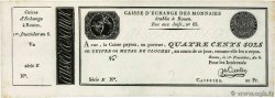 400 Sols Non émis FRANCE Rouen 1798 PS.(241) SPL