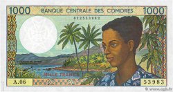 1000 Francs COMORES 1994 P.11b2 NEUF