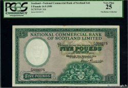 5 Pounds SCOTLAND  1959 P.266 VF