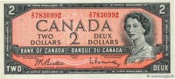 2 Dollars CANADA  1954 P.076b FDC