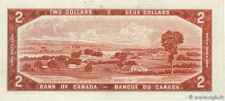 2 Dollars CANADA  1954 P.076b FDC