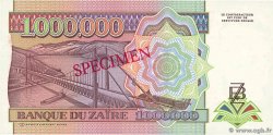 1000000 Zaïres Spécimen ZAÏRE  1992 P.44s pr.NEUF