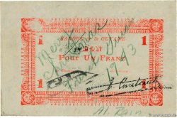 1 Franc GUYANE 1942 P.11 TTB+