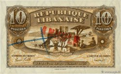 10 Piastres Annulé LIBAN 1942 P.035 SPL