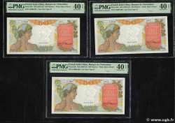 100 Piastres Consécutifs INDOCHINA  1947 P.082b MBC+