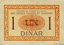 1 Dinar YUGOSLAVIA  1919 P.012 VF