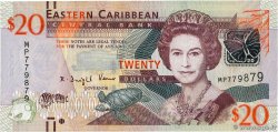 20 Dollars CARIBBEAN   2008 P.49 UNC-