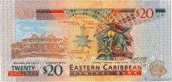 20 Dollars EAST CARIBBEAN STATES  2008 P.49 UNC-