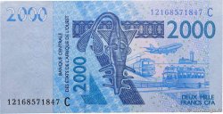 2000 Francs ÉTATS DE L
