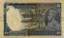 10 Rupees INDIA
  1928 P.016b q.BB