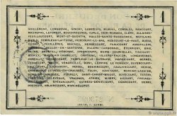 1 Franc FRANCE régionalisme et divers Peronne 1915 JP.80-414 SUP